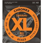 Corda para Guitarra Daddario 010 Ecg23 Chromes