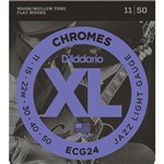 Ficha técnica e caractérísticas do produto Corda para Guitarra Daddario 011 Ecg24 Chromes