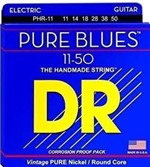 Ficha técnica e caractérísticas do produto Corda para Guitarra Dr Pure Blues 11-50 The Handmade Strings - Dr Strings
