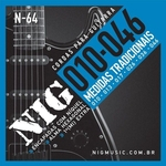 Ficha técnica e caractérísticas do produto Corda Para Guitarra Nig 010 N-64