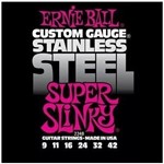 Ficha técnica e caractérísticas do produto Corda para Guitarra Stainless Steel Super Slinky 2248 - Ernie Ball 009 / 042