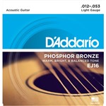 Ficha técnica e caractérísticas do produto Corda para Violão Daddario 012 Ej16 Phospor