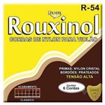 Ficha técnica e caractérísticas do produto Corda para Violao Nylon com 6 + Palheta R-54 / Un / Rouxinol