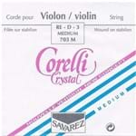 Corda Ré Corelli Crystal para Violino [Encomenda!]