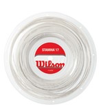 Ficha técnica e caractérísticas do produto Corda Stamina 17 Rolo 200M Branco - Wilson