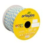 Ficha técnica e caractérísticas do produto Corda Trançada Pet Arteplas Eco Rope 10Mm 165M Amarela