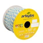 Ficha técnica e caractérísticas do produto Corda Trançada Pet Arteplas Eco Rope 12Mm 105M Amarela