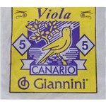 Ficha técnica e caractérísticas do produto Corda Viola Canario C/ Chenilha Gesv5 Giannini
