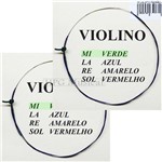 Ficha técnica e caractérísticas do produto Corda Violino Mauro Calixto 1ª Mi e 1/2 (Kit com 2)