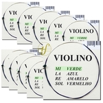 Ficha técnica e caractérísticas do produto Corda Violino Mauro Calixto 1ª Mi E 4/4 (Kit com 10)