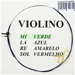 Ficha técnica e caractérísticas do produto Corda Violino Mauro Calixto 1ª Mi e 3/4