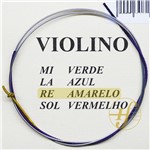 Ficha técnica e caractérísticas do produto Corda Violino Mauro Calixto 3ª Re D 4/4