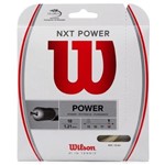 Ficha técnica e caractérísticas do produto Corda Wilson NXT Power 18L 1.21mm Set Individual Natural