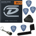 Ficha técnica e caractérísticas do produto Cordas De Guitarra Dunlop 09 042 Light DEN0942 + Kit IZ1