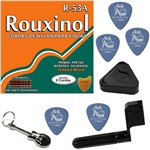 Cordas de Nylon para Violão Rouxinol Tensão Média R53B + Kit de Acessórios IZ1