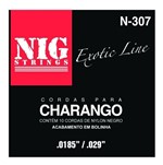 Ficha técnica e caractérísticas do produto Cordas Nig Para Charango Boliviano Nylon Preto - N307