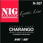 Cordas Nig Para Charango Boliviano Nylon Preto - N307