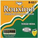Ficha técnica e caractérísticas do produto Cordas Nylon para Violão Bordões Dourados R53a Rouxinol