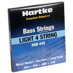 Cordas para Baixo 4 Cordas Light Hsb445 Hartke