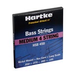 Cordas para Baixo 4 Cordas Medium Hsb450 Hartke
