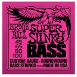 Ficha técnica e caractérísticas do produto Cordas para Baixo Super Slinky Bass 045/100 2834 Ernie Ball