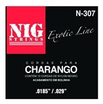 Ficha técnica e caractérísticas do produto Cordas para Charango Boliviano Nig Nylon Preto - N307