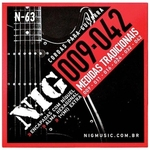 Ficha técnica e caractérísticas do produto Cordas Para Guitarra .009 / .042" Tradicional N63