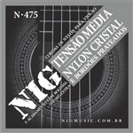 Ficha técnica e caractérísticas do produto Cordas para Violão Média Tensão Nylon Cristal Nig N-475