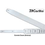 Ficha técnica e caractérísticas do produto Correia Carlito Couro 6 Cm - Branca