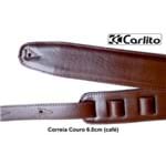 Ficha técnica e caractérísticas do produto Correia Carlito Couro 6 Cm - Cafe