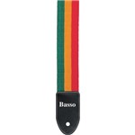 Ficha técnica e caractérísticas do produto Correia Reggae Rastafari Basso Straps