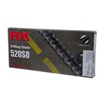 Ficha técnica e caractérísticas do produto Corrente RK 520SOX114L C/ORING e Emenda Rebite ON ROAD/OFF R - Laquila