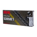 Ficha técnica e caractérísticas do produto Corrente RK 530SOZ1X116L C/ORING e Emenda Rebite ON Road - Laquila