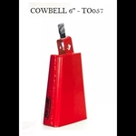 Ficha técnica e caractérísticas do produto COWBELL TORELLI RED MAMBO 6'' TO057 - LANÇAMENTO