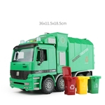Ficha técnica e caractérísticas do produto HAO Crianças Grande Saneamento Caminhão de lixo Truck Toy Simulação Car Inércia Engenharia limpeza do carro veículo Vehicle Mobile toy