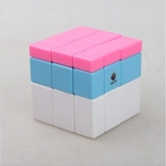 Ficha técnica e caractérísticas do produto Cube 3 cores Espelho Blocos cast coated 3x3x3 Magic Speed ¿¿Cube 3D puzzle Cubos brinquedos educativos para crianças Crianças Puzzle Cube