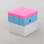 Ficha técnica e caractérísticas do produto Cube 3 cores Espelho Blocos cast coated 3x3x3 Magic Speed ¿¿Cube 3D puzzle Cubos brinquedos educativos para crianças Crianças