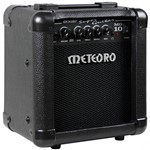 Ficha técnica e caractérísticas do produto Cubo Amplificador para Guitarra 10W 2 Canais MG10 Preto - Meteoro