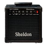 Ficha técnica e caractérísticas do produto Cubo Caixa Amplificador para Guitarra Gt 1200 Preto Sheldon