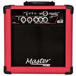 Ficha técnica e caractérísticas do produto Cubo para Guitarra 15W Rms Rosa Gt15usbrs Master Áudio - Master Audio