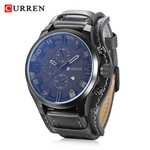 Ficha técnica e caractérísticas do produto CURREN 8225 Casual decorativa sub-dial Masculino de relógio de quartzo