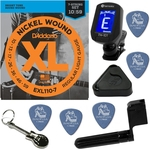 Ficha técnica e caractérísticas do produto Daddario EXL110-7 Cordas P/ Guitarra De 7 Cordas 010 059 Regular Light + Kit IZ2