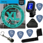 Ficha técnica e caractérísticas do produto Daddario EXL158 Cordas De Guitarra 013 062 Baritone Light + Kit IZ2