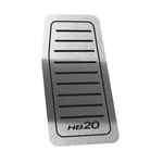 Ficha técnica e caractérísticas do produto Descanso De Pé Aço Inox Hyundai Hb20