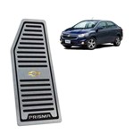 Ficha técnica e caractérísticas do produto Descanso de Pé Chevrolet Prisma 2013/2019 Aço Inox Preto - Jr