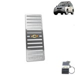 Ficha técnica e caractérísticas do produto Descanso de Pé Chevrolet Tracker 2001 Até 2009 Aço Inox - Jr