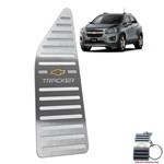 Ficha técnica e caractérísticas do produto Descanso de Pé Chevrolet Tracker 2014 Até 2019 Aço Inox - Jr