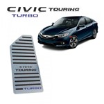 Ficha técnica e caractérísticas do produto Descanso de Pé em Aço Inox Civic Touring 2017/2019 - Jr