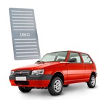 Ficha técnica e caractérísticas do produto Descanso de Pé Fiat Uno Mille 1984 Até 2013 Aço Inox - 3r Acessórios