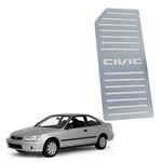 Ficha técnica e caractérísticas do produto Descanso de Pé Honda Civic 2001 Até 2006 Aço Inox - 3r Acessórios